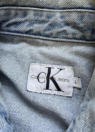 Винтажная джинсовка calvin klein джинсовая куртка vintage4 фото
