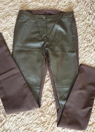 Брюки (скинни, кожа) акция 1+1=3