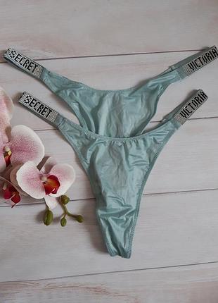 Трусики с камнями victoria's secret