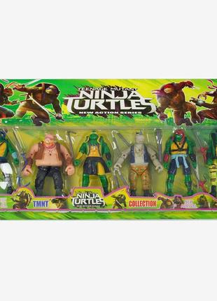 Набор фигурок черепашки ниндзя ninja turtles 16 см