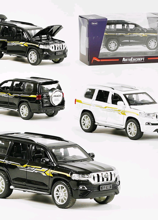 Машинка металічна джип  toyota land cruiser prado 1:32