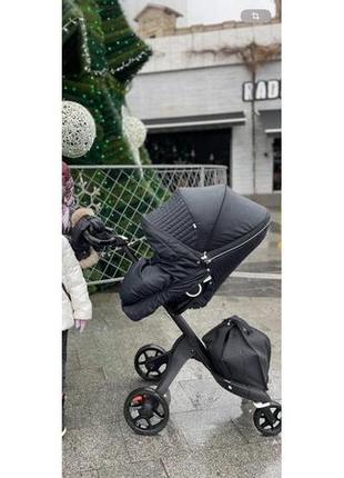 Stokke xplory v6, 2 в 1 люлька + прогулянкове сидіння stokke1 фото