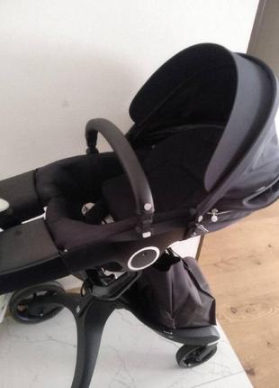 Stokke xplory v6, 2 в 1 люлька + прогулянкове сидіння stokke3 фото