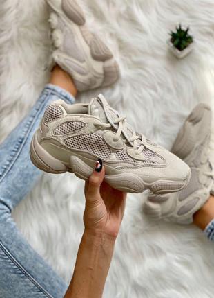 Adidas yeezy boost 500 "bone white" | розміри 36-40 кросівки