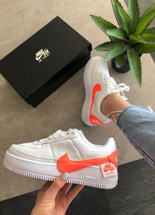 Nike air force 1 jester orange | жіночі розміри: 36-40 кросівки