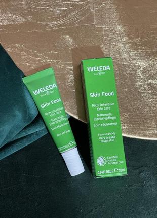 Міні крем для шкіри weleda skin food1 фото