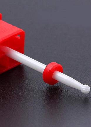 Фреза керамическая шар красный