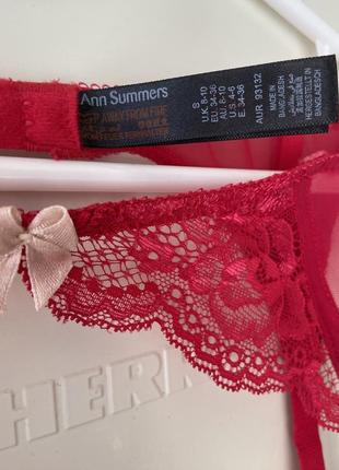 Ann summers красивий пояс для панчіх підтяжки пояс для чулок подтяжки без дефектів5 фото