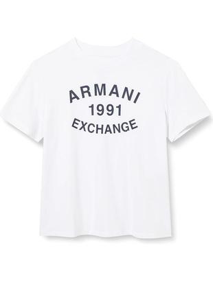 Новая премиум pima cotton женская футболка a &lt;unk&gt; x armani exchange размер l9 фото