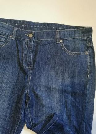 Женские джинсовые бриджи marks&spencer 16 размер4 фото