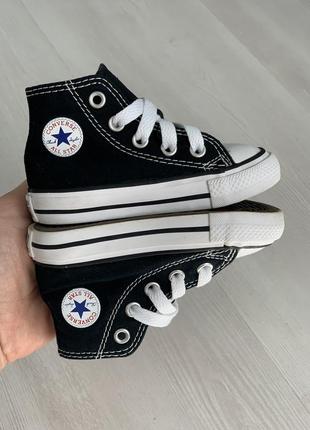 Дитячий кеди converse 20 розмір/детские кеды конверс 20 размер