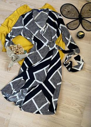 Вишукана та жіночна трикотажна сукня міді, розмір m-l2 фото