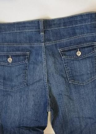 Женские джинсовые бриджи marks&spencer 16 размер5 фото