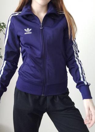 Adidas фіолетова зіпка