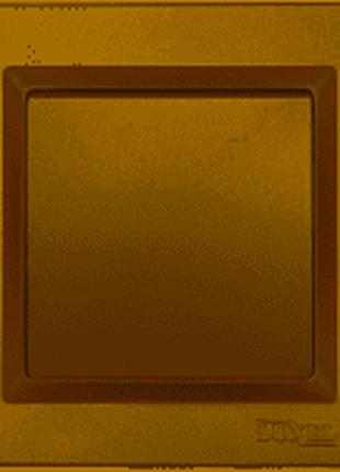 Выключатель одинарный luxel jazz (9602) бронзовый