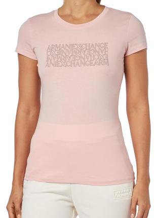 Новая премиум pima cotton женская футболка a &lt;unk&gt; x armani exchange размер l