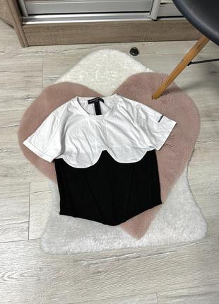Корсетная футболочка от maniere de voir