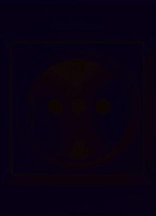 Розетка с заземлением luxel jazz (9004) белая