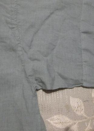 Блуза льняная oska 100% лен большой размер9 фото