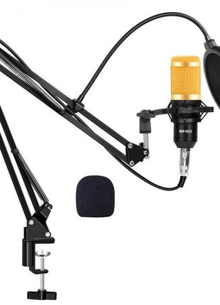 Микрофон wvngr bm 800 пантограф поп фильтр паук