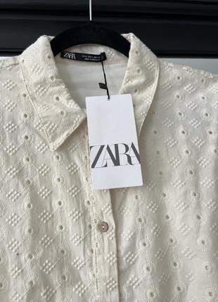 Zara платье с вышивкой, m, l9 фото