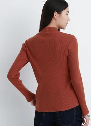 Кофта лонг хлопковый unиqlo м 2