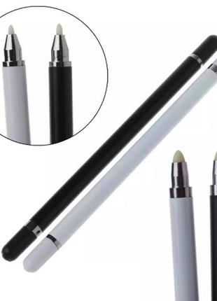 Стилус для смартфона двусторонний st9 волоконный набор из 2 шт android iphone ipad уценка