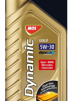Масло моторное mol dynamic gold 5w-30 1 л - (13301104)