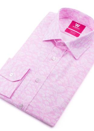 Нова стильна чоловіча рубашка сорочка 100%cotton хлопок worboys португалія p.16(40,5cm)1 фото