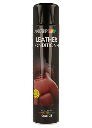 Очисник-кондиціонер для шкіряної оббивки салону motip leather conditioner 600 мл — (000708)
