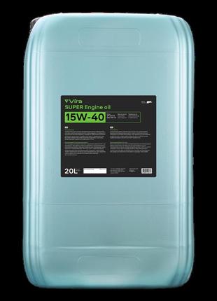 Масло моторное vira super sg/cd 15w-40 20 л - (vi0345)