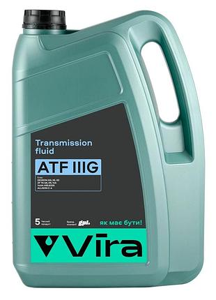 Масло трансмиссионное vira atf iiig 5 л - (vi0399)