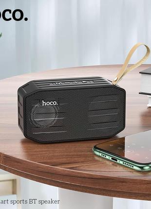 Акустика hoco smart sports bt speaker ipx5 bs42 |bt5.0, tws, fm, tf, usb|8 фото