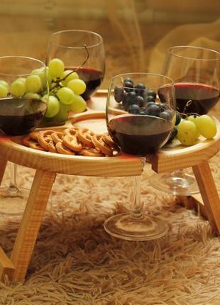 Стильный винный столик3 фото