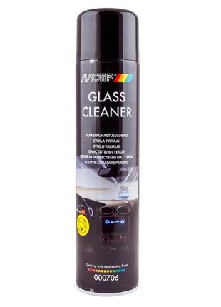 Очиститель для стекла motip glass cleaner пенный аэрозоль 600 мл - (000706)