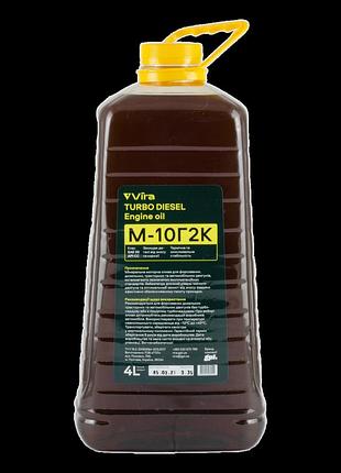 Масло моторное vira м-10г2к cc sae 30 4 л пэт - (vi0318)