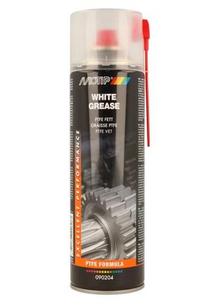 Смазка для подшипников motip white grease литиевая белая аэрозоль 500 мл - (090204bs)