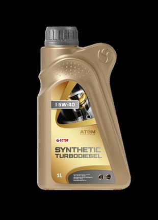 Масло моторное lotos synthetic turbodiesel c3 sn/cf 5w-40 1 л - (wf-k104e30-0h0)