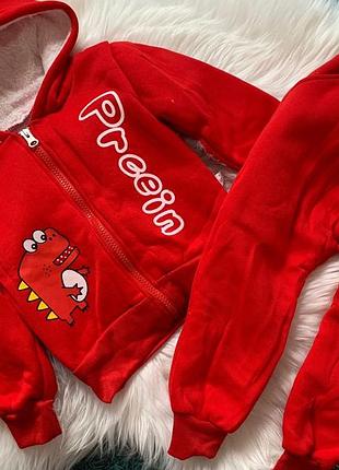 Теплий костюм на малюків