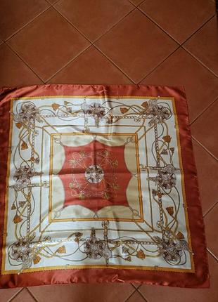Хустка шовкова нова 90×90 см