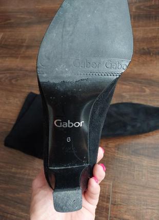 Сапоги чулки тонкие gabor4 фото