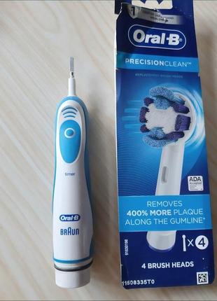 Насадка на зубную щетку oral-b электрическая 3 штуки 600 грн4 фото