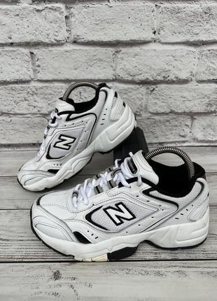 Кроссовки оригинал! new balance 452 кожа 37.5р.24см.4 фото