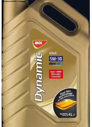 Масло моторное mol dynamic gold 5w-30 4 л - (13301107)