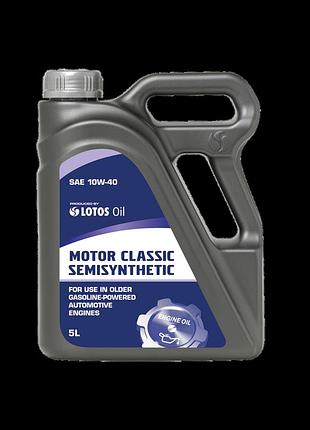 Олива моторна lotos motor classic semisynthetic sg/ce 10w-40 5 л — (wg-k502440-0n0)