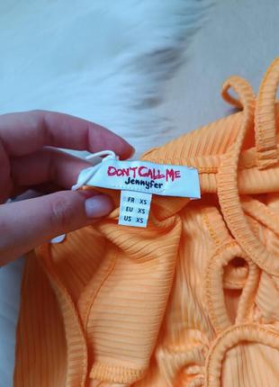 Боди майка футбокла блуза сток новое яркое оранжевый5 фото