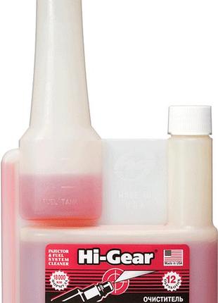 Очиститель инжектора бензиновых двигателей (на 40-80 л) hi-gear с smt2 240 мл - (hg3237)