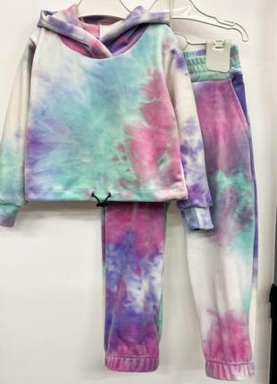 Велюровий костюм для дівчат, від 375 грн