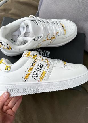 Кеди versace jeans cream 38