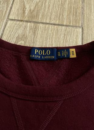 Свитшот polo ralph lauren флис xl2 фото